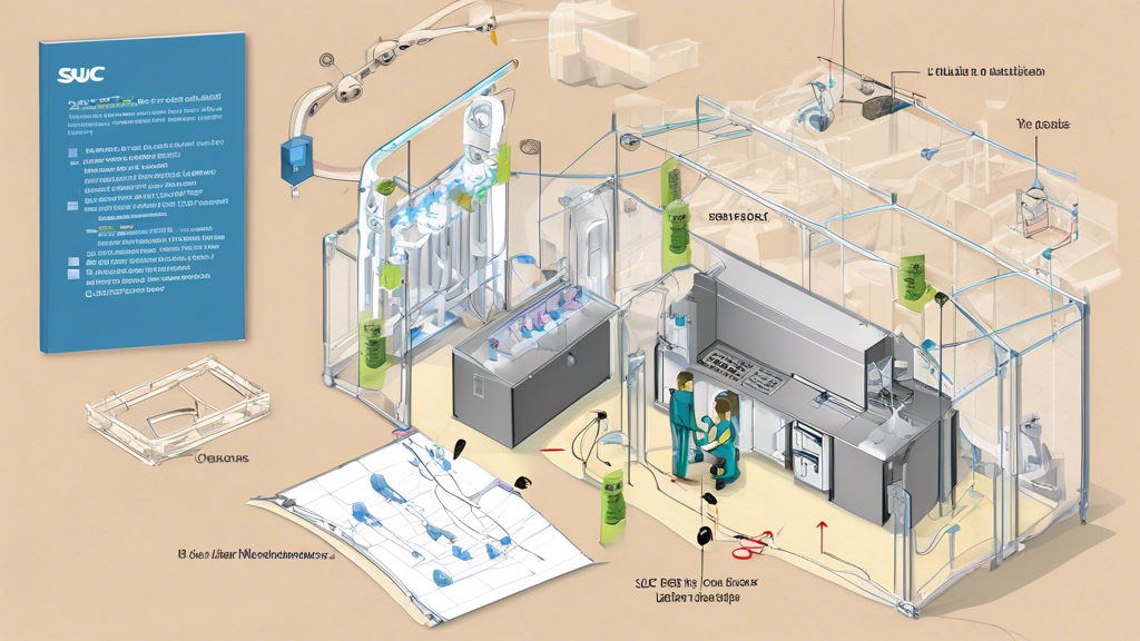 **DALL-E Prompt:** Create an informative and visually appealing illustration depicting the installation process of the süc Dacor Glasfaseranschluss. Include elements like a technician setting up the fiber optic cables, a detailed diagram showcasing the step-by-step installation guide, tools required for the setup, and a background map highlighting the regional availability and network coverage of the süc Dacor system. The image should convey a sense of modern technology and connectivity, with clear labels for each step and component.