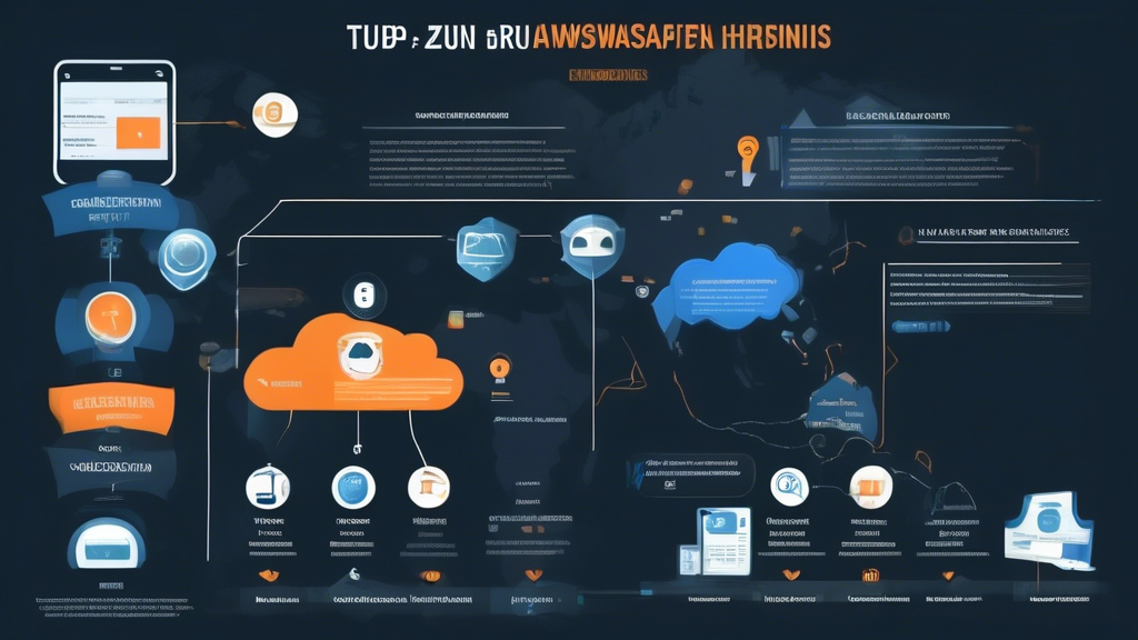 **DALL-E Prompt:** Create an informative and visually engaging infographic titled Tipps zur Auswahl des besten VPNs für Ihre Streaming-Bedürfnisse. The design should include key criteria for VPN selection such as connection speed, server locations, subscription costs, and common mistakes to avoid when purchasing a VPN. Use icons to represent each criterion, and include a selection of popular streaming logos in the background. The color scheme should be modern and appealing, reflecting the theme of technology and online streaming.