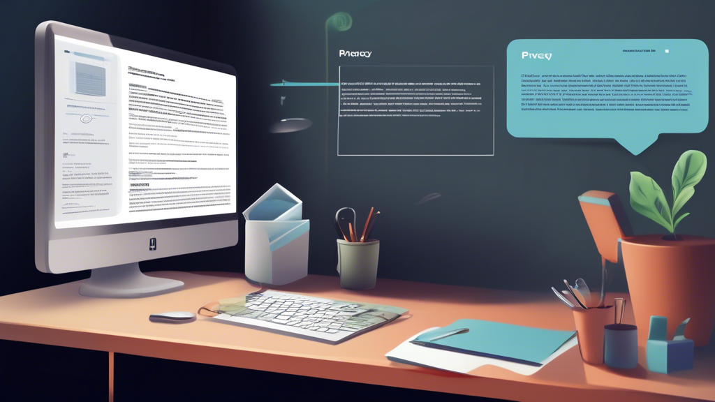 Prompt for DALL-E: Create an image that illustrates the concept of regularly updating and communicating changes in a website