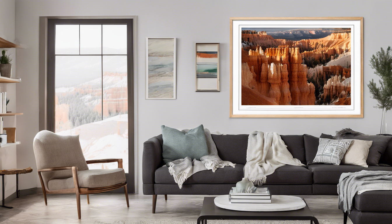 How to Care for and Display Your Bryce Canyon Prints