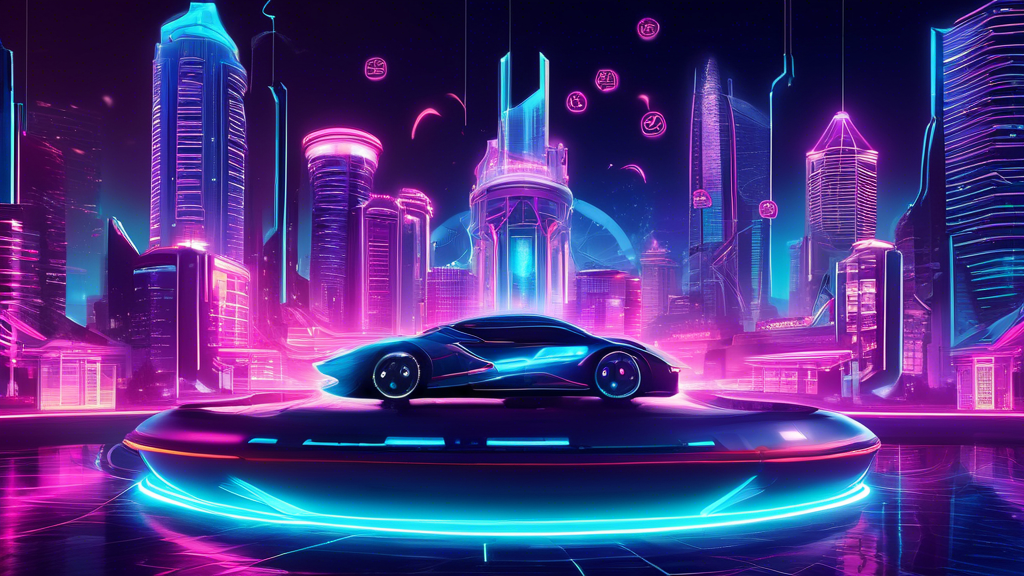 **Prompt for DALL-E:** Create an illustrative image depicting the future of crypto local casinos. Include elements symbolizing technological advancements, such as virtual reality gaming setups and blockchain integration. In the background, feature a city skyline with futuristic architecture, showcasing vibrant neon lights and crypto symbols. Incorporate imagery representing regulatory challenges, like scales of justice or legal documents, to emphasize the complexities faced by these casinos. The overall mood should be optimistic, reflecting the potential evolution and sustainability of crypto local casinos in a dynamic environment.