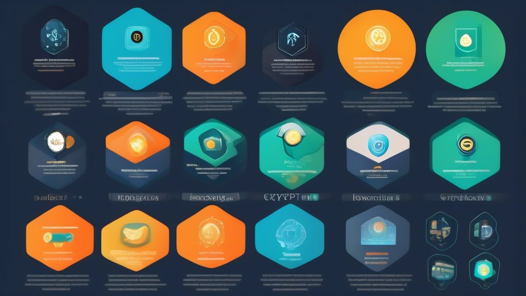 Create an informative and visually appealing infographic highlighting the top features to consider when choosing the best apps to buy cryptocurrency. Include elements such as user interface design, security features like two-factor authentication, and a comparison of cryptocurrency options and trading fees. Use icons and illustrations to represent each feature, along with a modern color scheme that resonates with the tech-savvy nature of crypto investing.