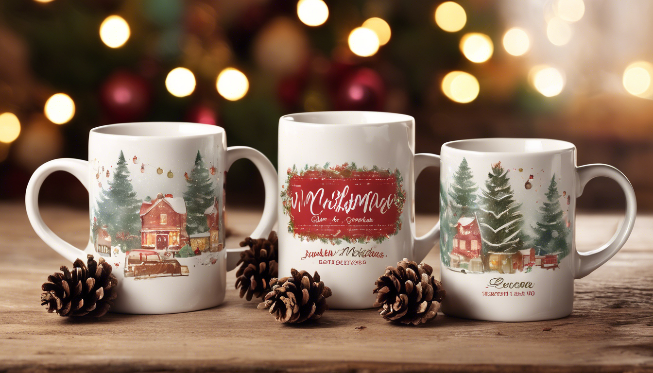 Where to Buy or How to Make Your Own Personalized Christmas Mugs
