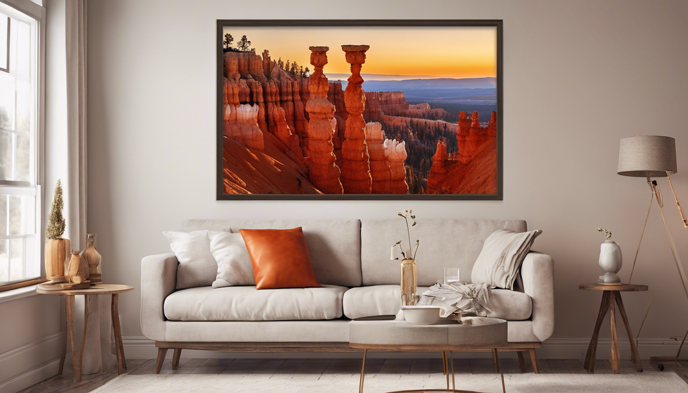 Benefits of Framing Your Bryce Canyon Art