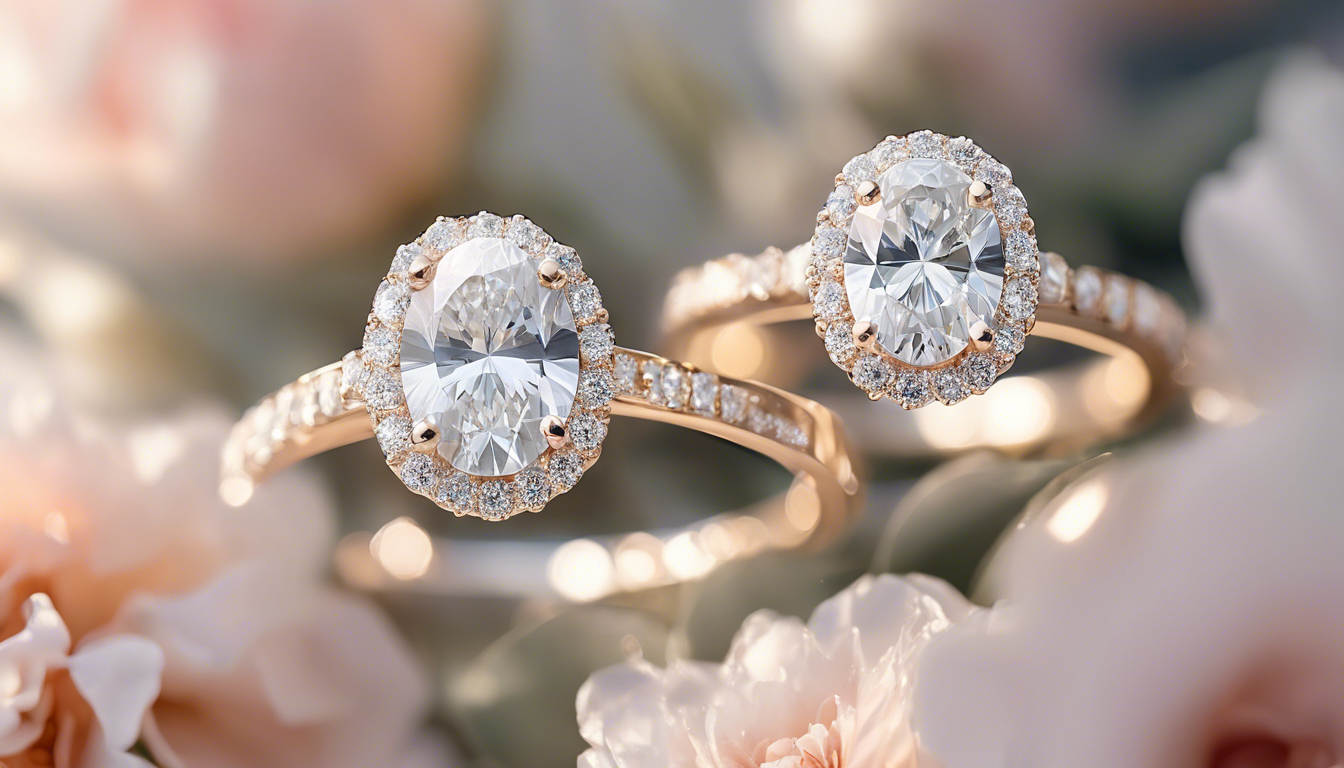 Radiant Love: The Allure of Oval Moissanite Engagement Rings