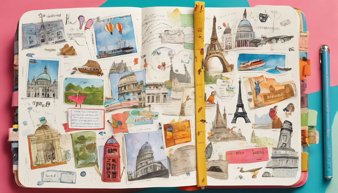 How to Create a Travel Journal for Your Grandchildren