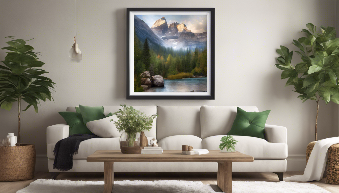 5. Personalizing Your Space with Landscape Photography Themes