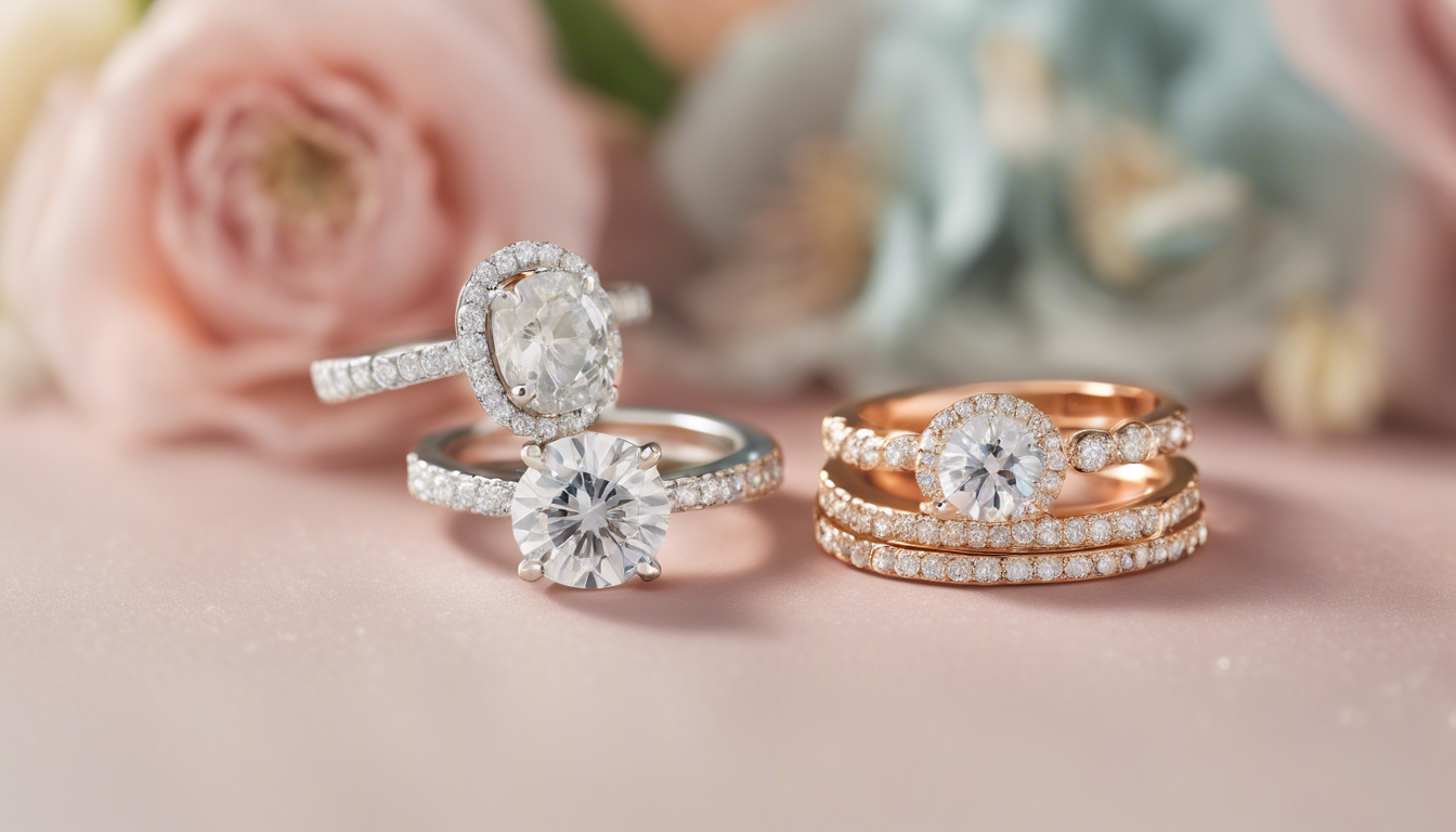 5. Styling Your Moissanite Wedding Band with Other Jewelry