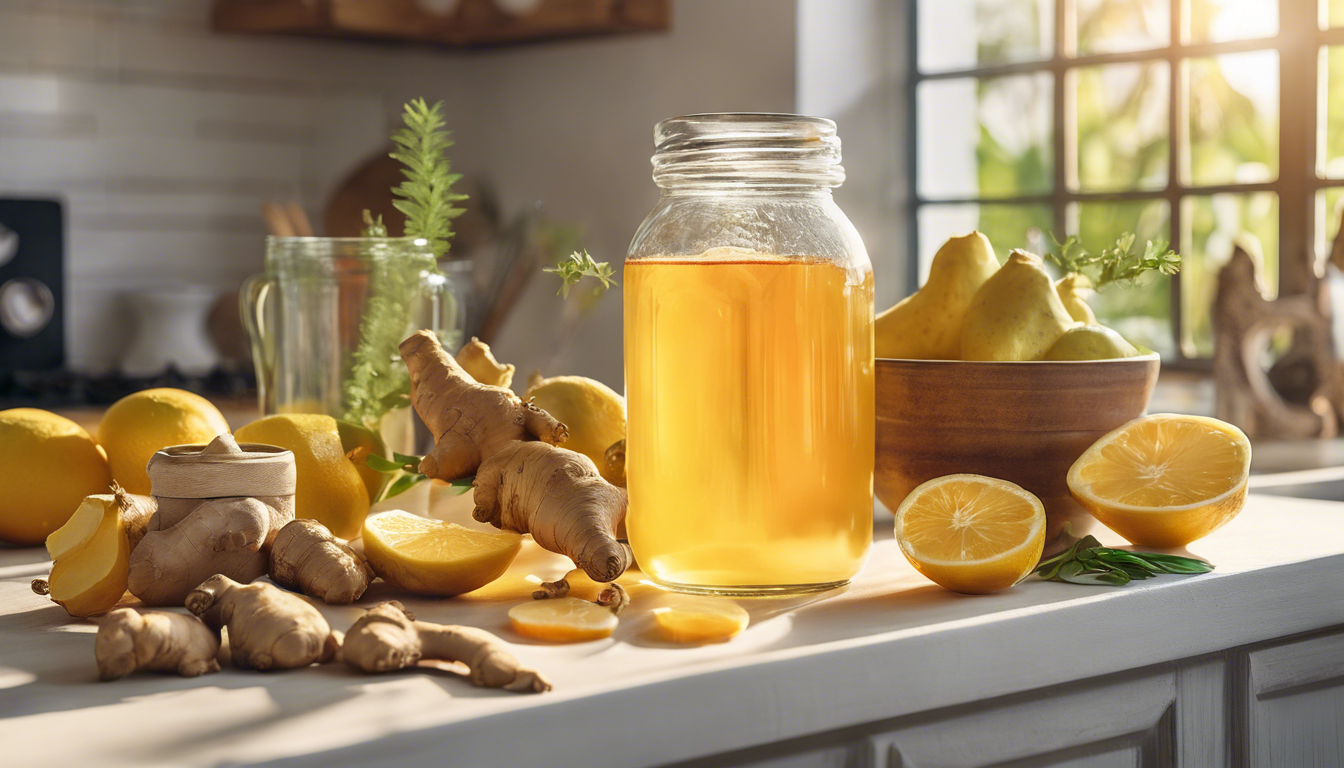 Revitalize Your Drinks with Homemade Ginger Syrup: A Flavorful Health Booster!
