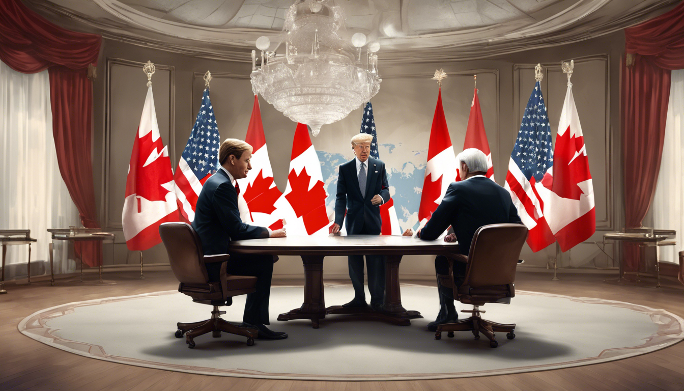 Trudeau Meets Trump: A Groundbreaking First Encounter Amid Tariff Threats