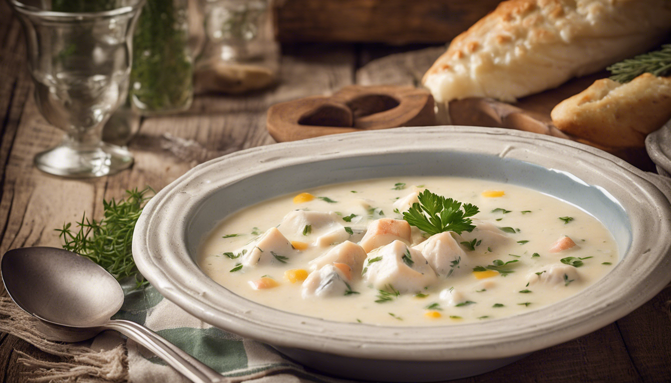 Hearty and Comforting Haddock Chowder: A Creamy Seafood Delight to Warm Your Soul