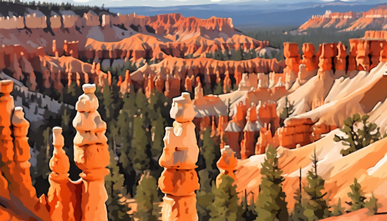 Explore the Beauty of Bryce Canyon Artwork: A Journey Through Color and Creativity