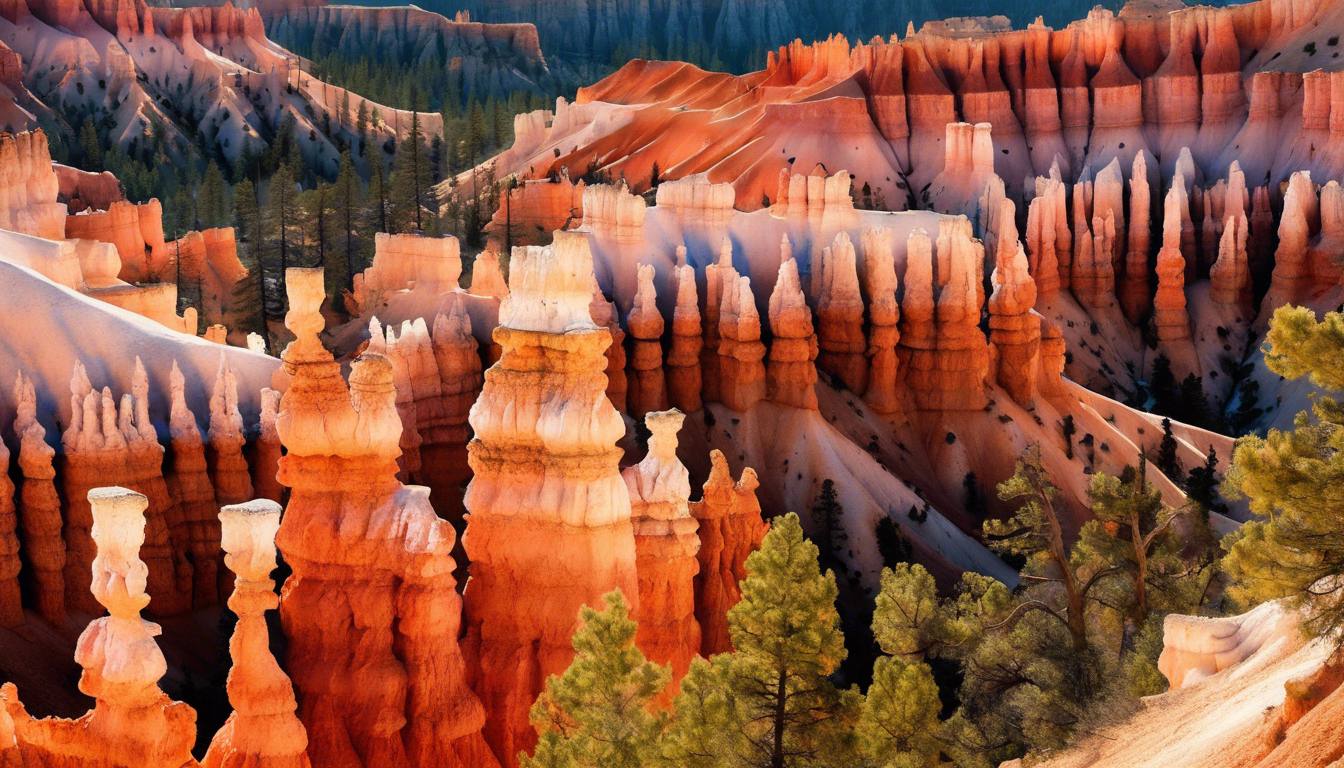 Techniques and Styles in Bryce Canyon Artwork