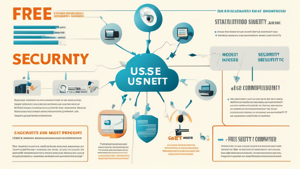 **DALL-E Prompt:** Create an informative and visually engaging infographic that illustrates How to Get the Most Out of Free Usenet Services. Include sections on tips for optimizing Usenet experience, safety and security considerations, and troubleshooting common issues. Use icons and illustrations like a computer, shield for security, and a wrench for troubleshooting, all set against a digital background that conveys the online nature of Usenet. The design should be colorful and user-friendly, capturing the essence of maximizing the use of best free Usenet providers.
