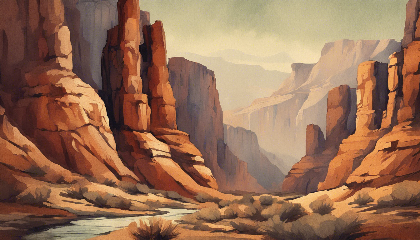 Explore the Beauty of Canyon Prints: Limited Edition Artworks for Nature Lovers