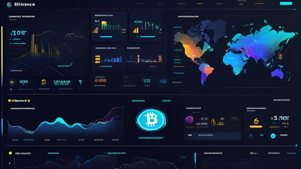 Create an image depicting a futuristic, digital trading dashboard comparing features of alternative cryptocurrency platforms like Binance, Kraken, and Bitstamp. Visualize detailed metrics such as commission rates, security levels, cryptocurrency variety, and user interface simplicity. Include symbols and graphics representing beginner and expert users, indicating how each platform caters to different consumer needs. The background should be a high-tech, virtual stock exchange environment, emphasizing the advanced and secure nature of these sites like Coinbase.