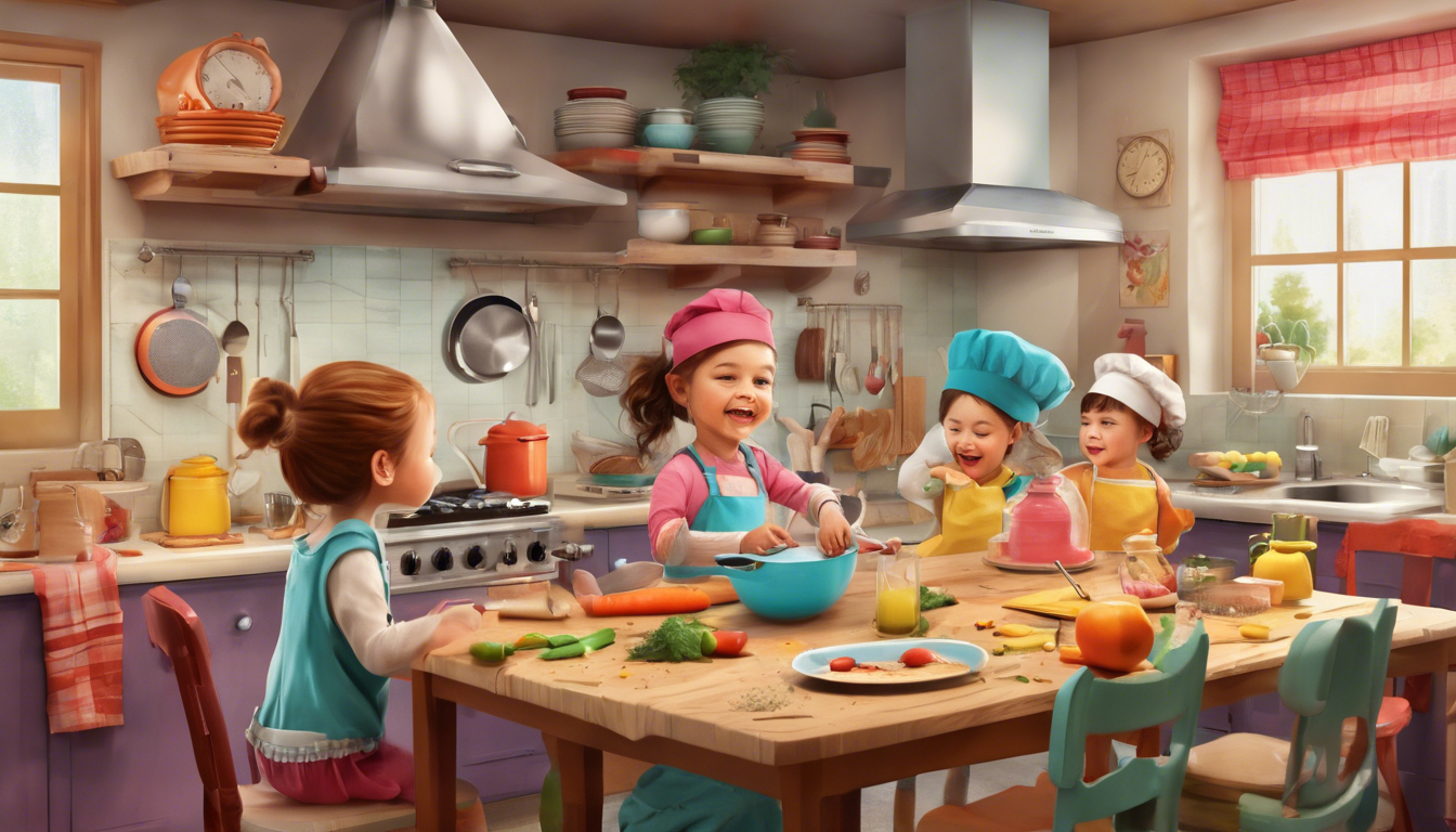 Biztonság a konyhában: Tippek a gyerekek bevonására