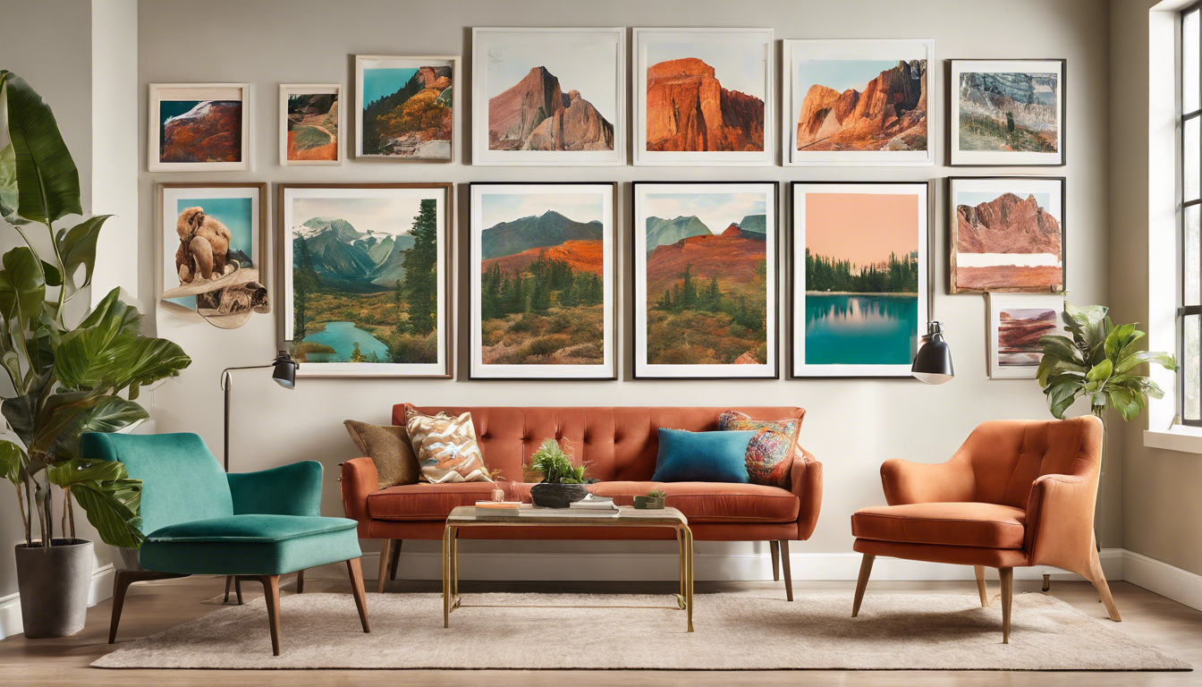 Creative Ways to Display National Park Prints