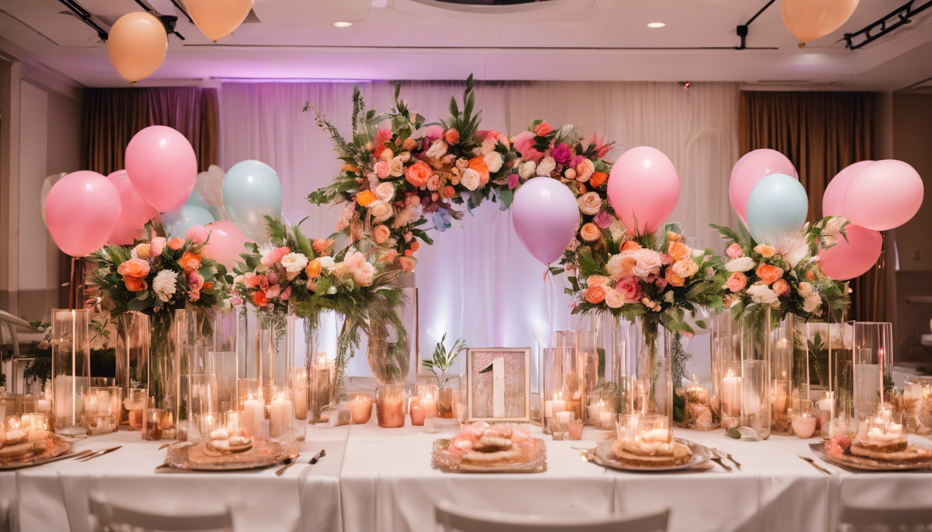 Highlighting Themed Event Spaces for Different Occasions