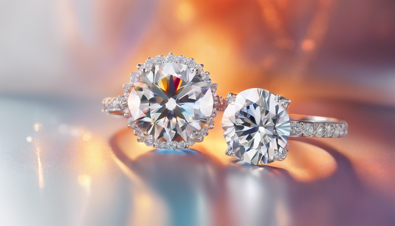 Comparative Analysis: Moissanite vs Lab Grown Diamonds in Terms of Hardness and Brilliance