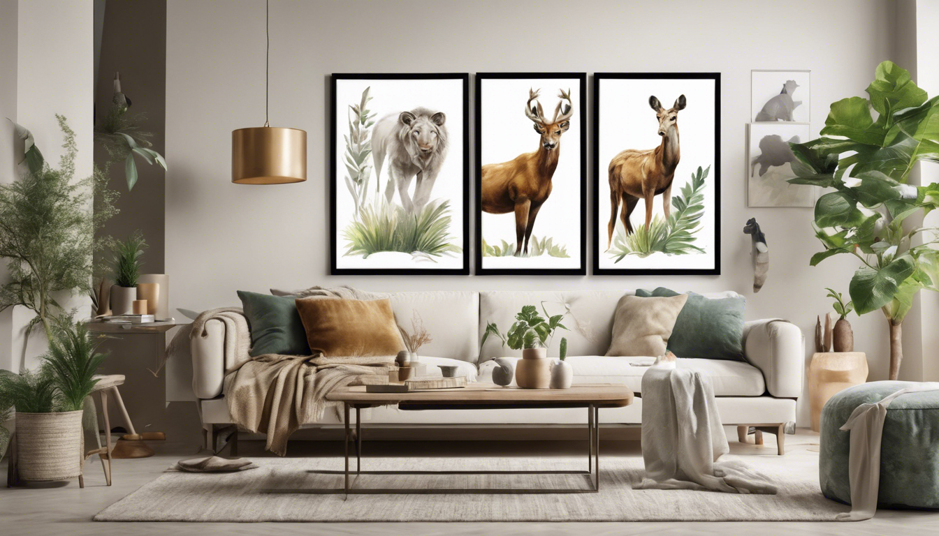 Transform Your Space with Stunning Wildlife Wall Art: A Guide to Bringing Nature Indoors