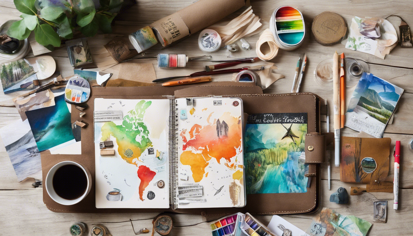 10 Essential Items for Your Travel Journal Kit