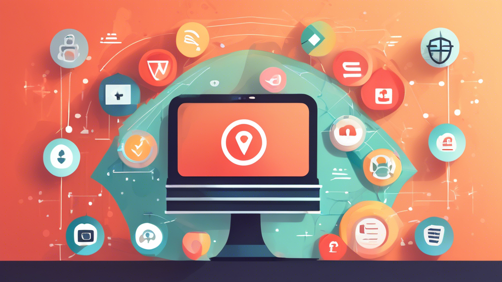 Create an image that features a visually appealing, modern interface of a computer screen displaying a curated list of top free VPN options. Each VPN should be represented by a unique icon and accompanied by brief highlight points showcasing its speed, security features, and user-friendliness. The background should subtly include symbols of connectivity and security, like digital padlocks and Wi-Fi waves, to emphasize the functionality and protective nature of VPNs in unblocking restricted websites. The atmosphere should convey a sense of accessibility and empowerment, encouraging users to explore these tools to navigate the web freely.