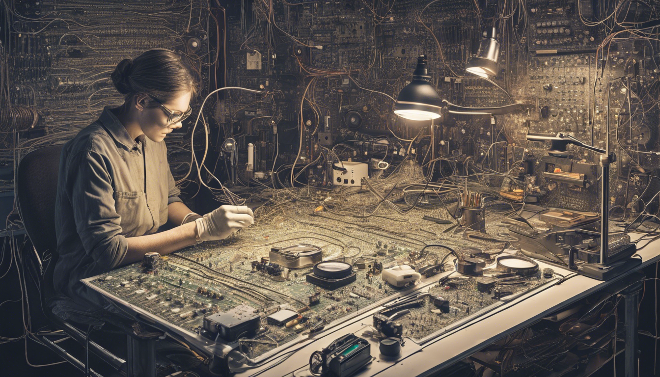 Mastering Microsoldering: Day Four - Splitting Logic Boards & Trace Repair Techniques