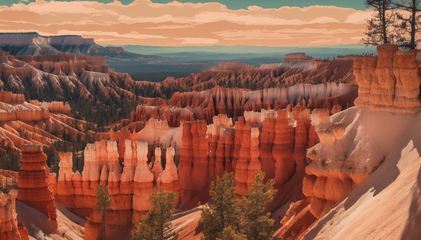 Color Palettes Inspired by Bryce Canyon