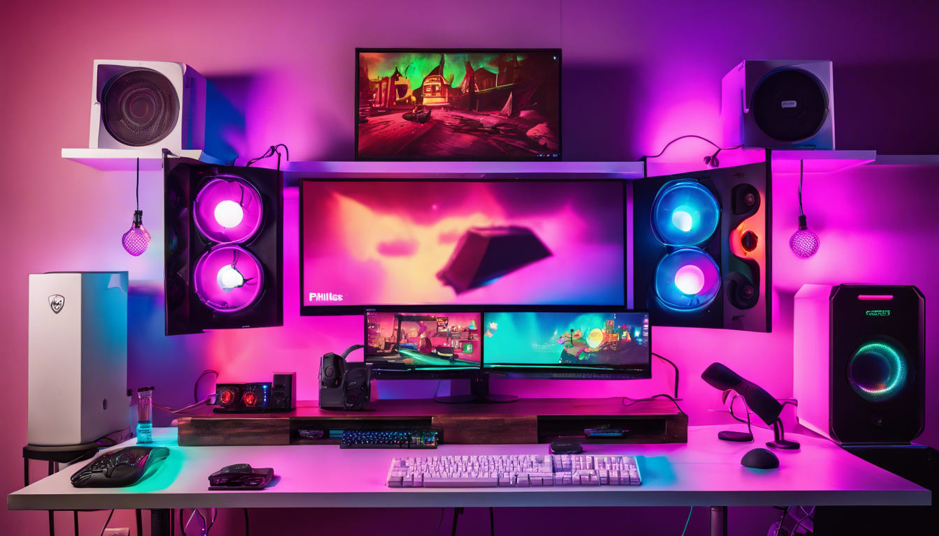 Transform Your Gaming Setup: Sync Corsair iCue RGB with Philips Hue for Ultimate Smart Lighting Experience!