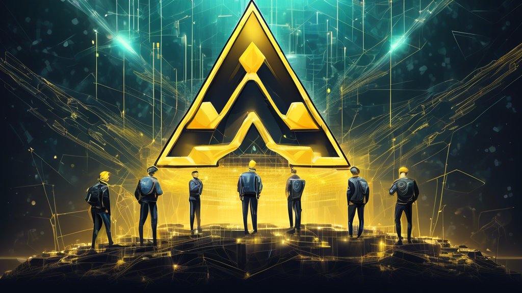 Create an image depicting Binance