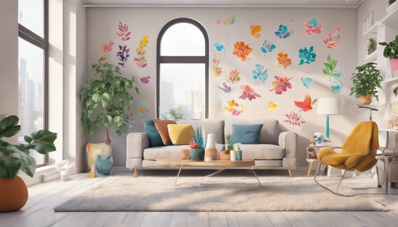 How to Effectively Apply Wall Stickers