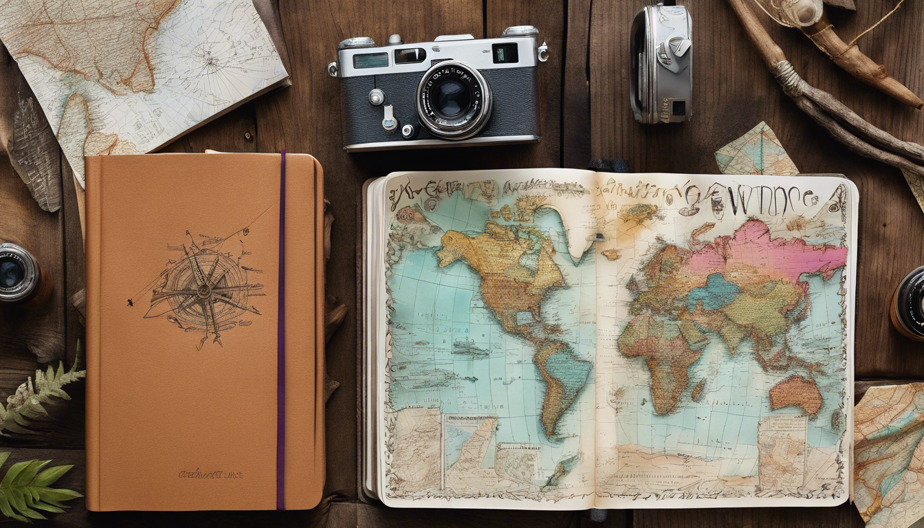 Travel Journal Layout Ideas for Visual Storytelling