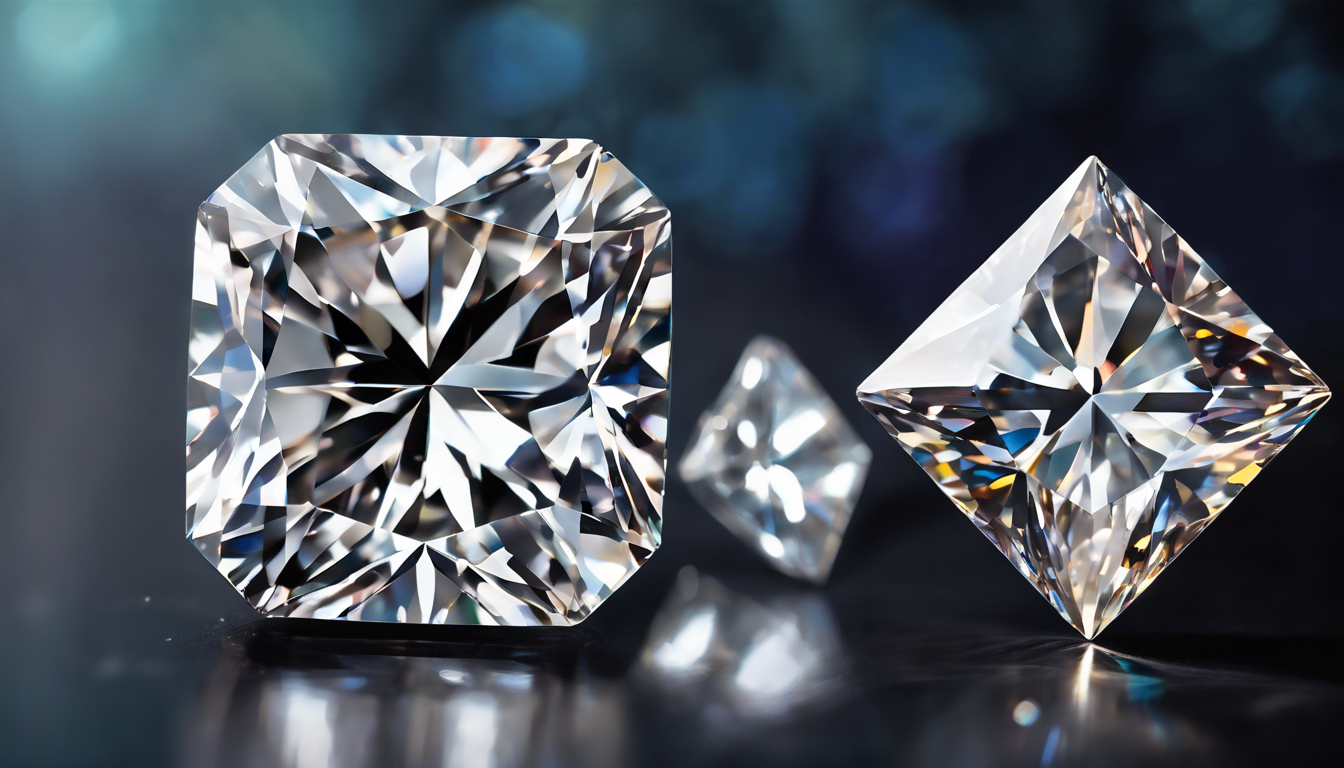 Comparing the Brilliance of Diamonds and Moissanites