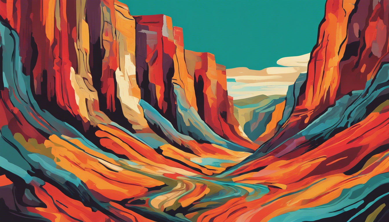 The Artistic Techniques Behind the Canyon Art Series