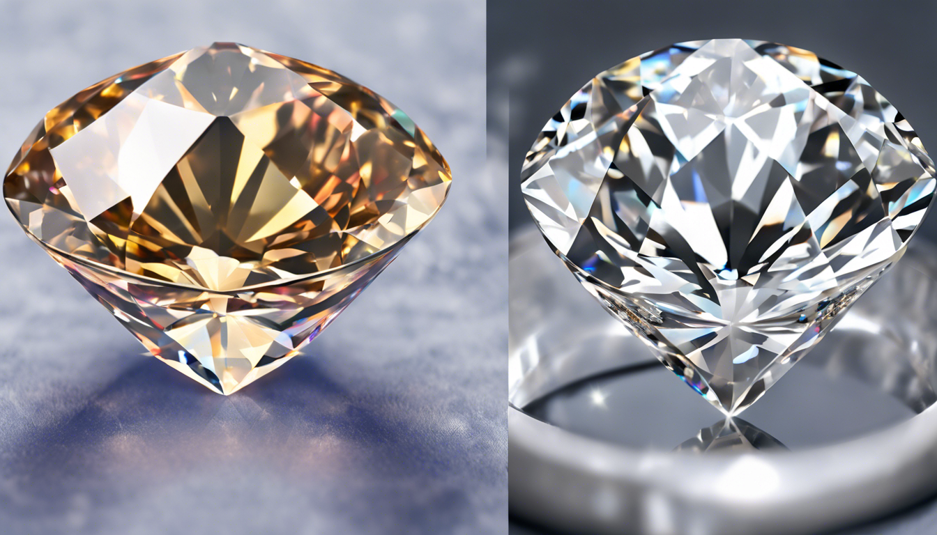 Comparing Moissanite with Traditional Diamonds