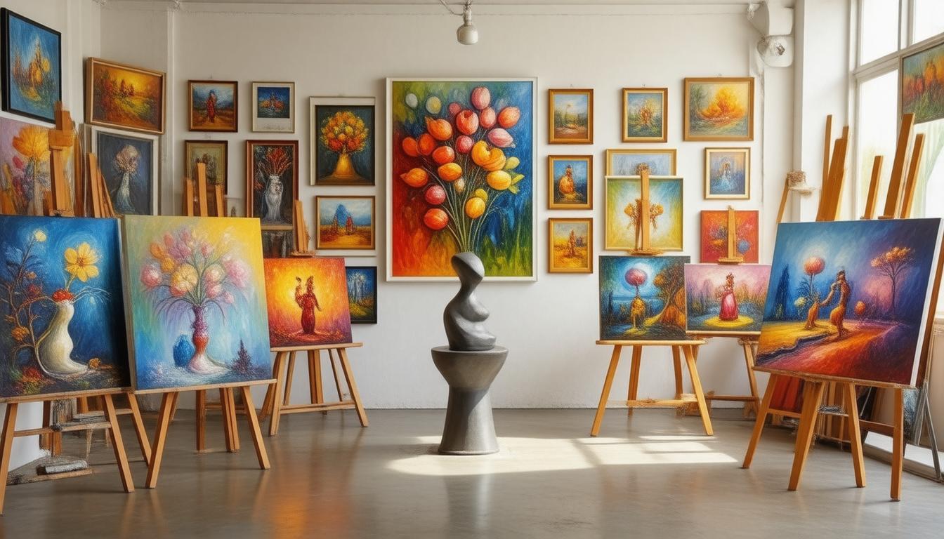 Exploring Different Mediums: From Paintings to Photography