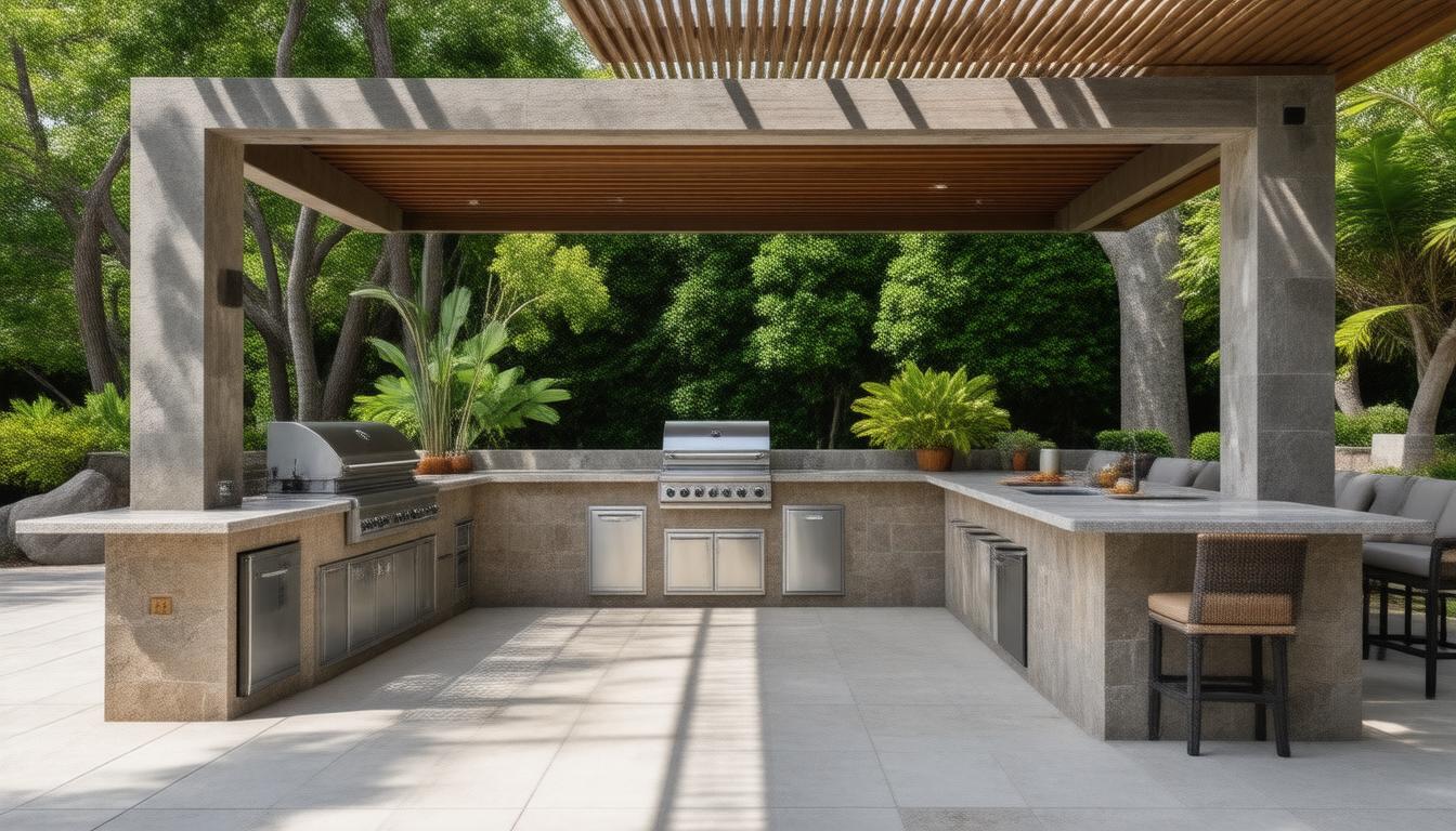 Essential Features and Appliances for Your Outdoor Kitchen
