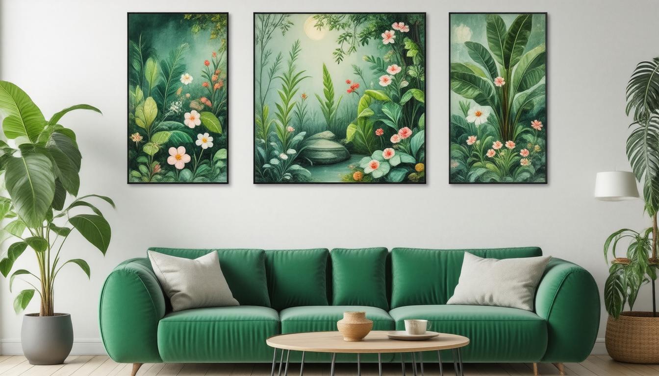 Discover the Beauty of Nature Inspired Prints: Transform Your Space with Eco-Friendly Designs