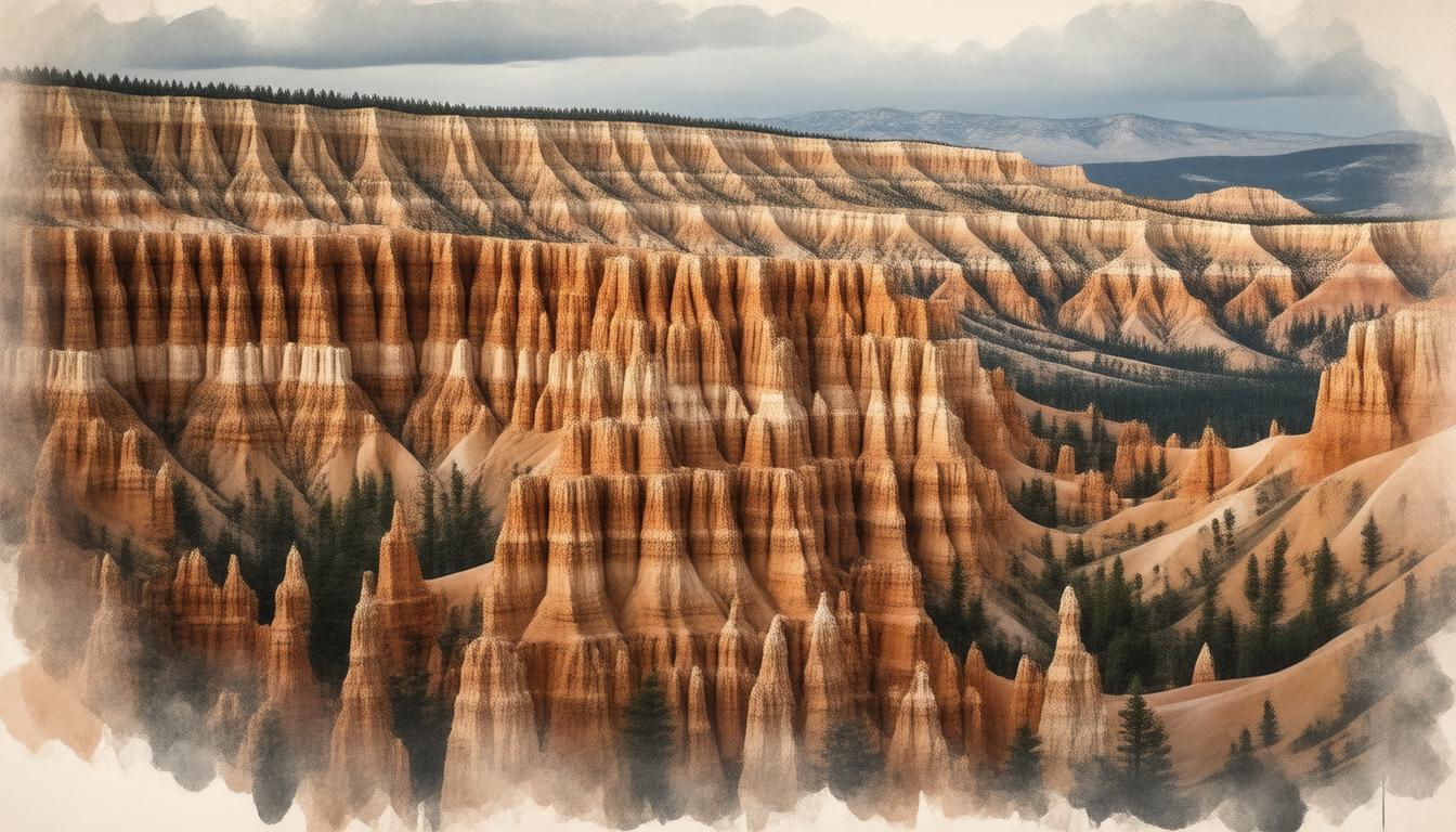 Techniques and Mediums Used in Bryce Canyon Art