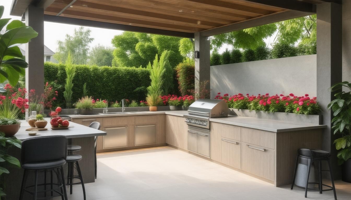 Essential Features for a Functional Patio Kitchen