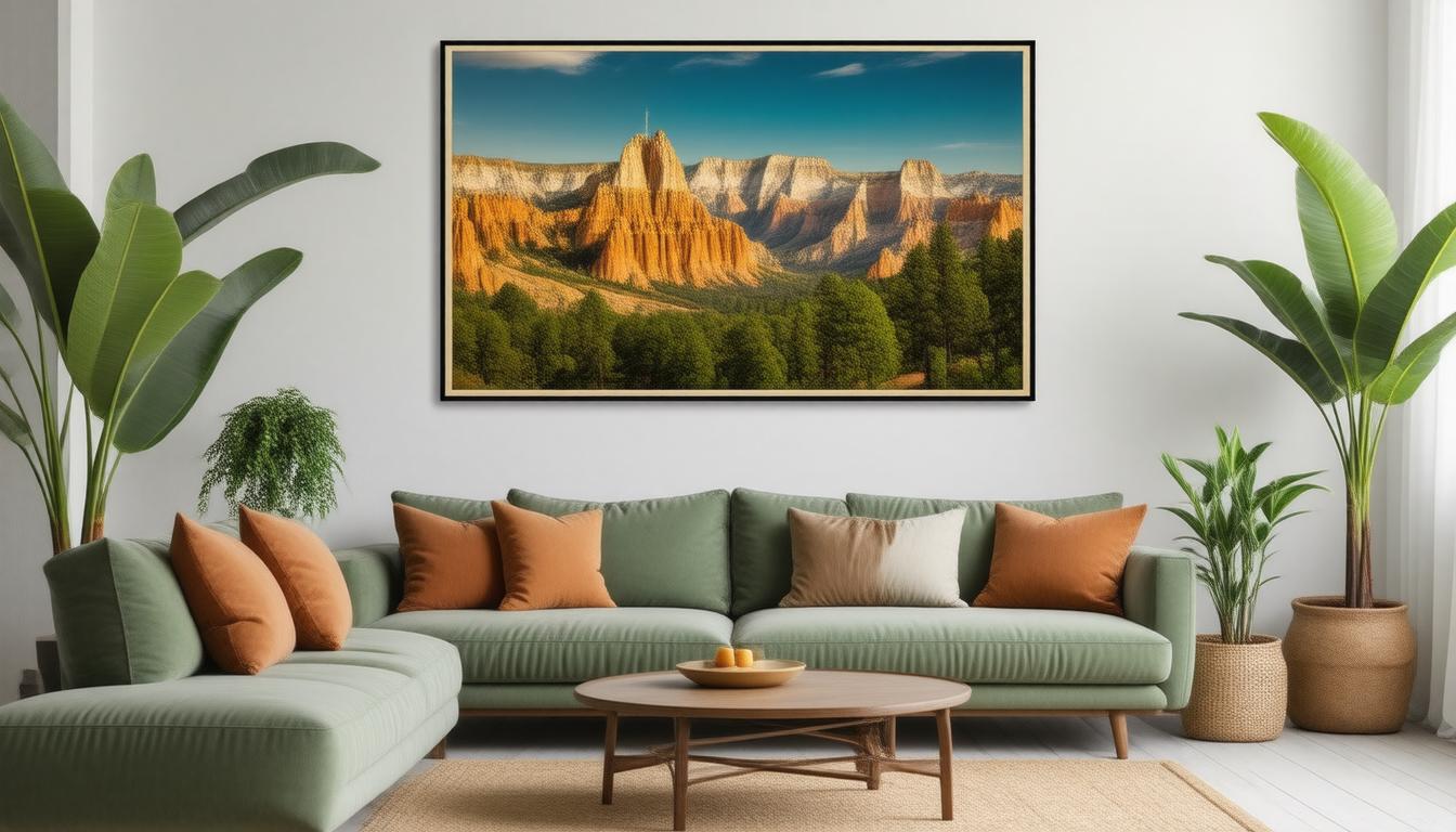 Tips for Incorporating a Bryce Canyon Poster into Your Home Decor