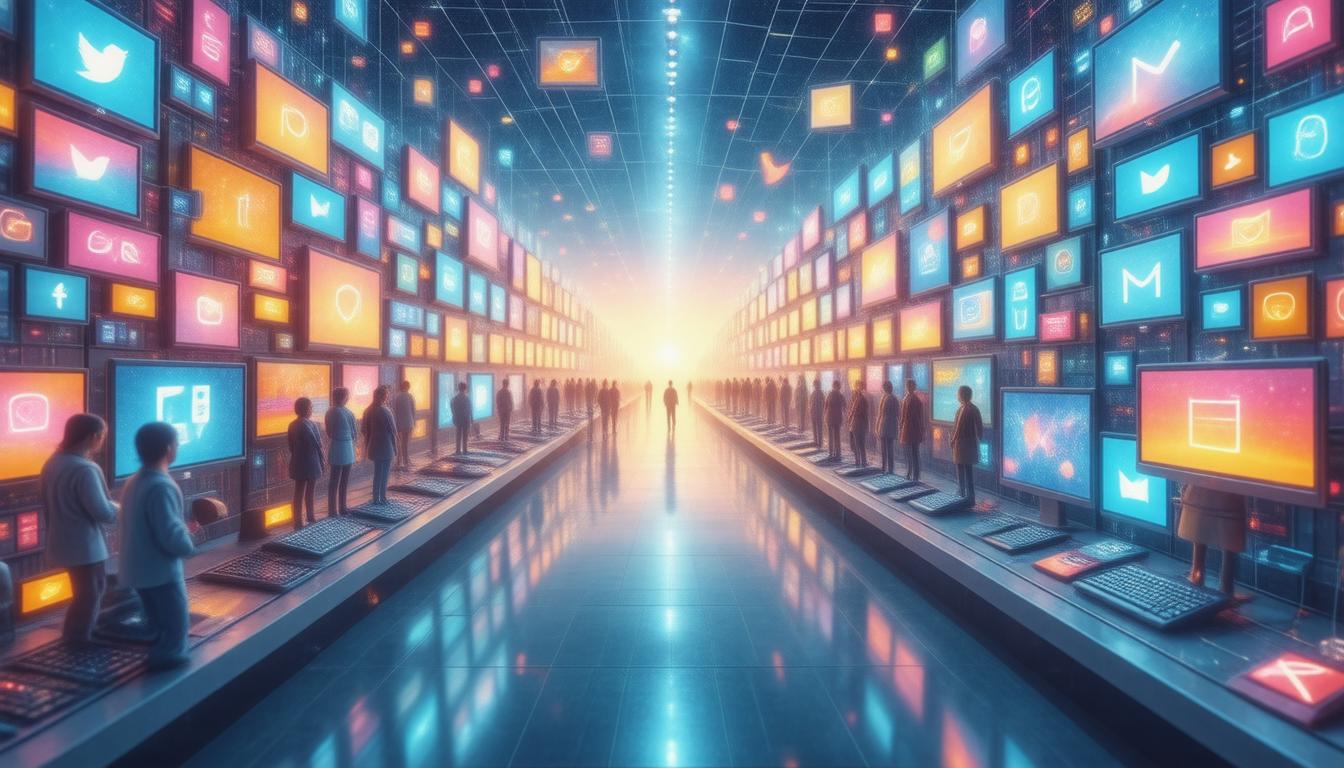Online presence enhancement