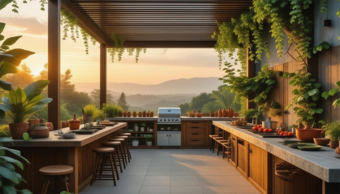 Creative Design Elements to Enhance Your Outdoor Cooking Experience