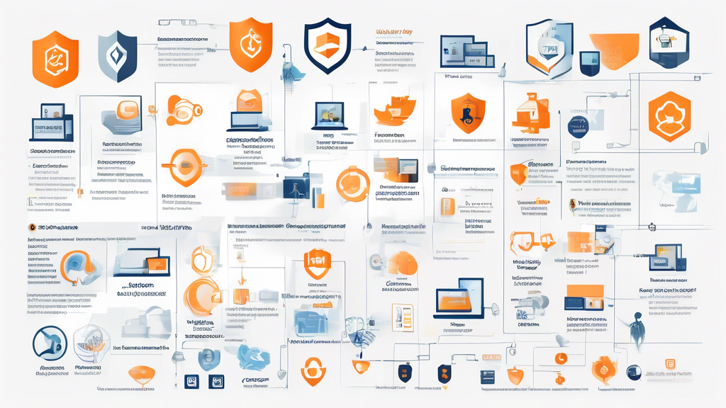 Create a visually engaging infographic that illustrates the latest tools and resources for enhancing AWS security. The image should feature a variety of AWS security and compliance services, highlight external tools that support AWS security, and include icons or symbols representing resources and training programs aimed at improving security awareness in AWS. Use a modern design style with a color palette that reflects technology and security, incorporating elements like locks, shields, and cloud symbols to emphasize the theme of cloud security.