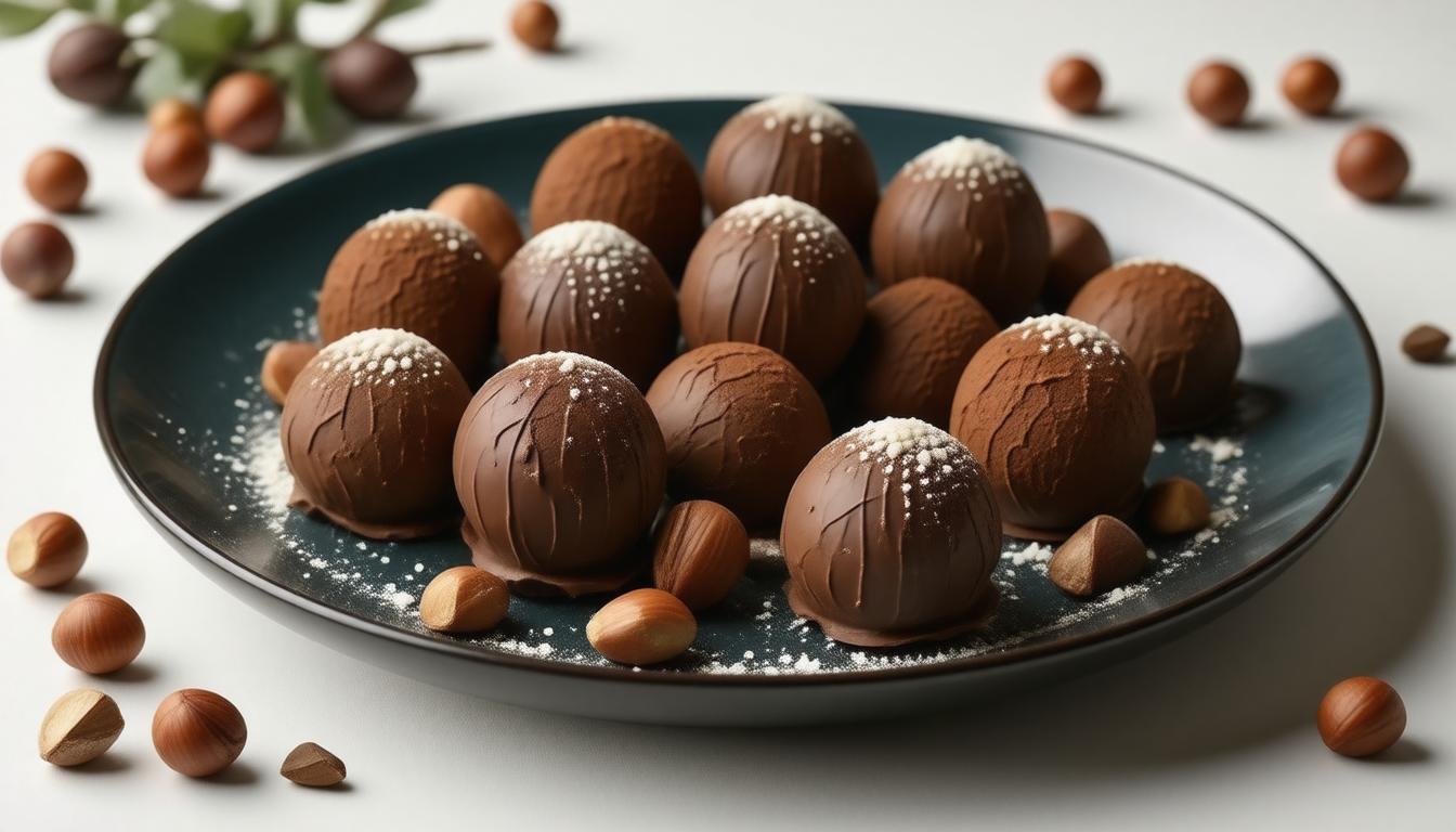 Indulge in Decadence: Irresistible Milk Chocolate Hazelnut Truffles for Every Sweet Tooth