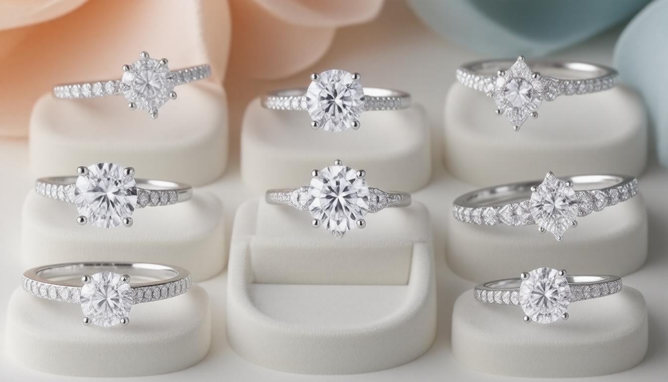 Styles of Moissanite Engagement Ring Sets: Finding Your Perfect Look