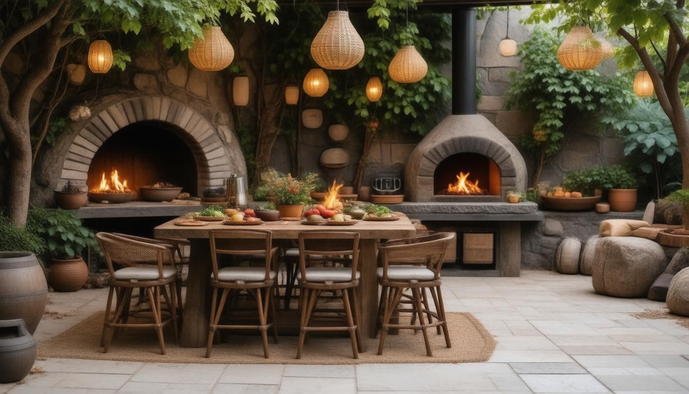 Essential Features for a Cozy Outdoor Kitchen