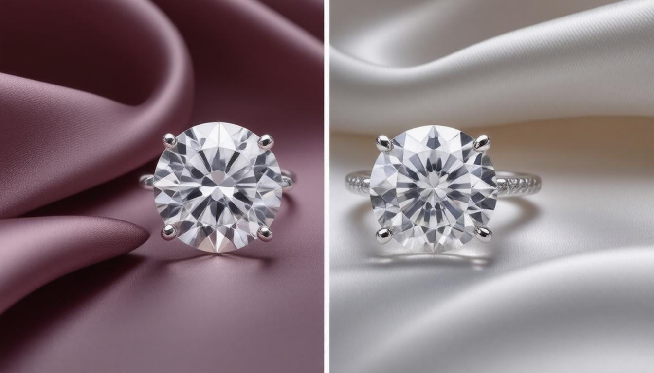 Comparing Moissanite to Diamonds: Value and Beauty