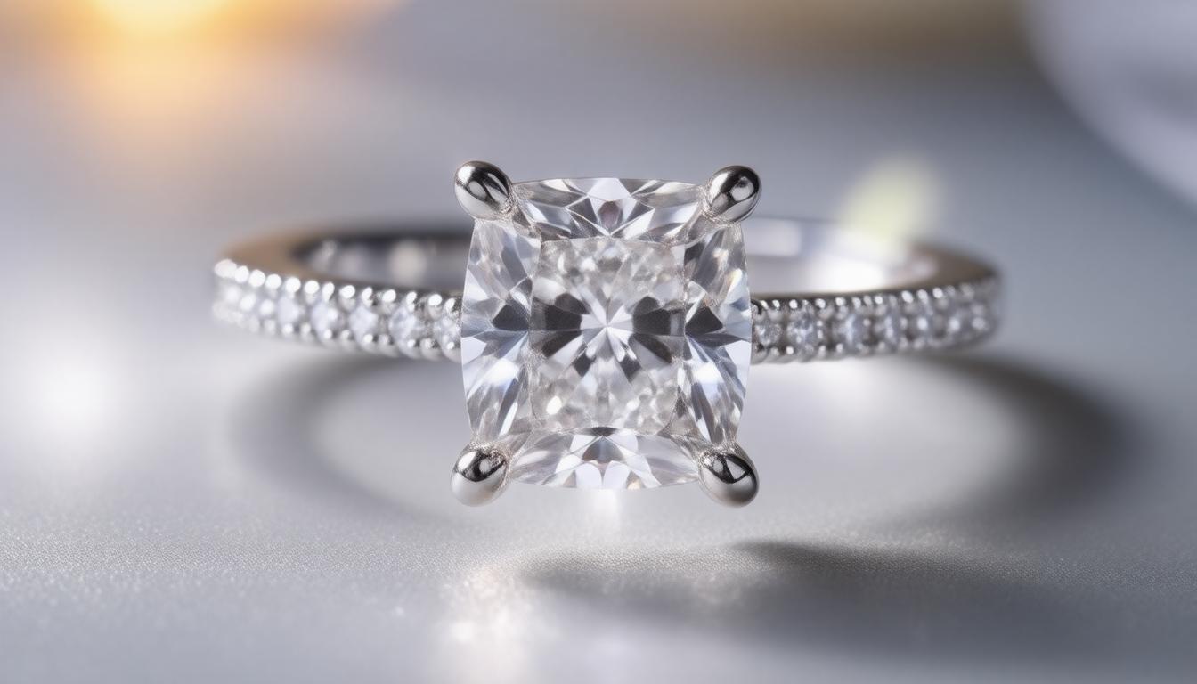 Discover the Beauty of Radiant Cut Moissanite Rings: A Sparkling Alternative to Diamonds